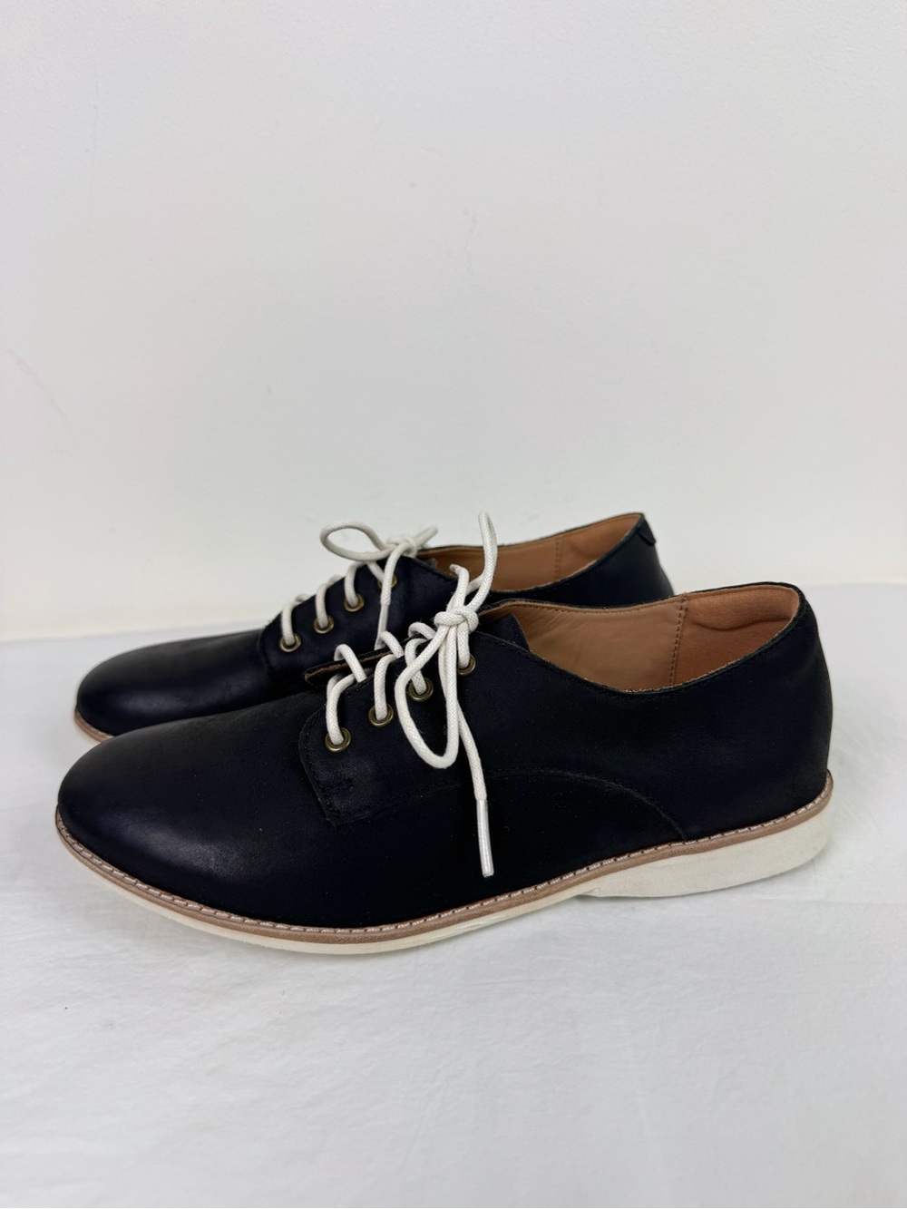 Rollie Derby Black Oxford Shoes